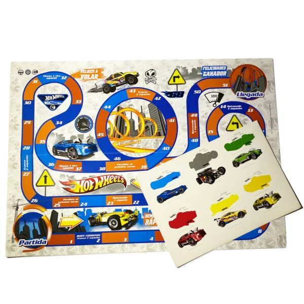 Hot Wheels Libro de actividades + 12 Plumones - Imagen 4