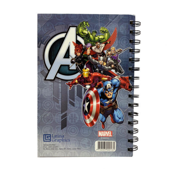 Libreta de Notas Avengers - Anillada - Imagen 5