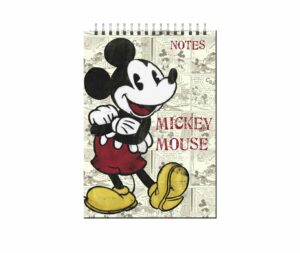 Libreta de Notas Mickey - Anillada vertical (2)