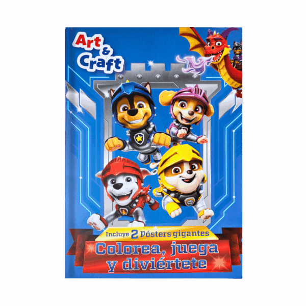Art & Craft Paw Patrol Libro de Actividades y Coloreo.