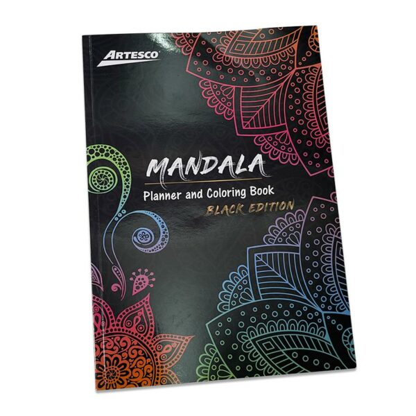 Mandala Black + 12 Fine Liners - Imagen 2