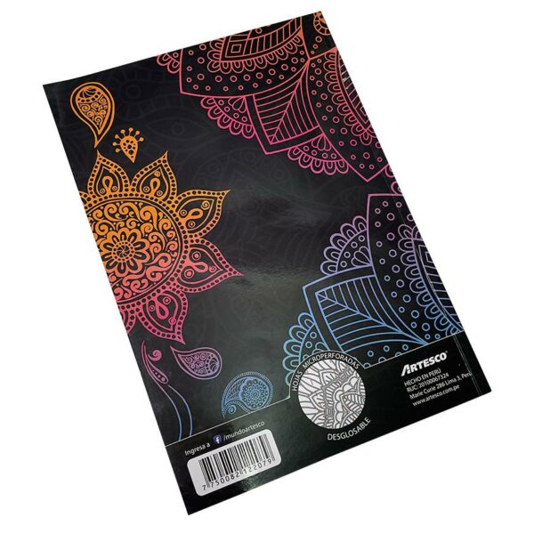 Mandala Black + 12 Fine Liners - Imagen 3