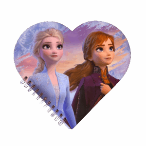 Libreta de Notas Frozen Corazón
