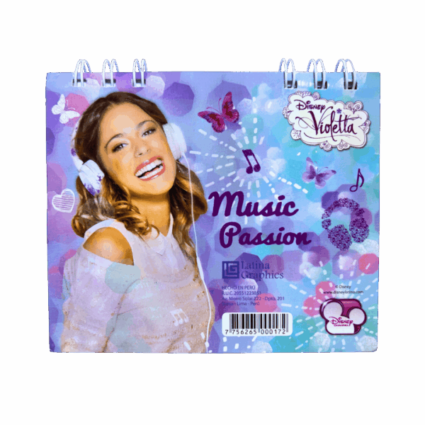 Libreta de Notas Violetta - Imagen 2