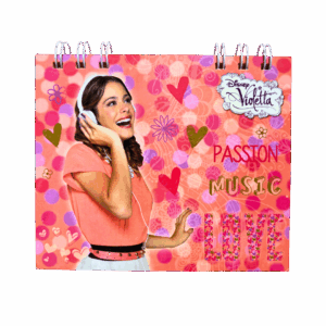 Libreta de Notas Violetta (2)