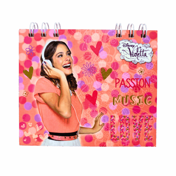 Libreta de Notas Violetta (2)