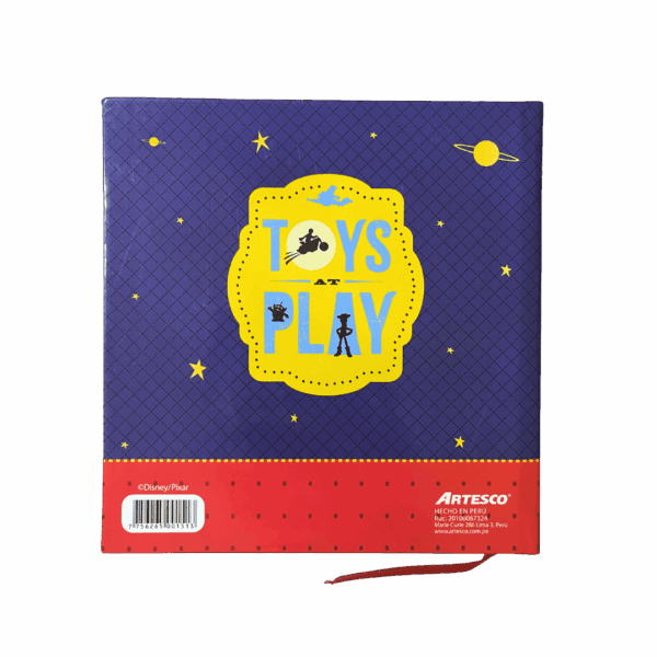 Libreta de Notas Toy Story - Empastada Cuadrada - Imagen 2
