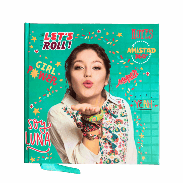 Libreta de Notas Soy Luna - Empastada cuadrada