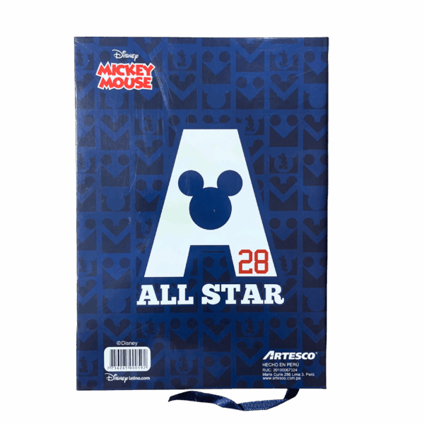 Libreta de Notas Mickey - Empastada - Imagen 2