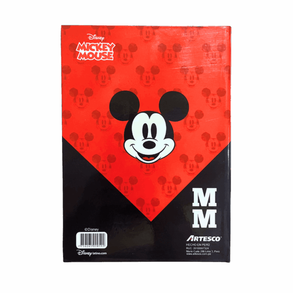 Libreta de Notas Mickey - Empastada (2) - Imagen 2