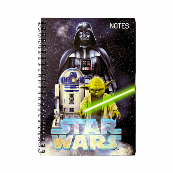 Libreta de Notas Star Wars - Doble Portada Anillada - Imagen 2