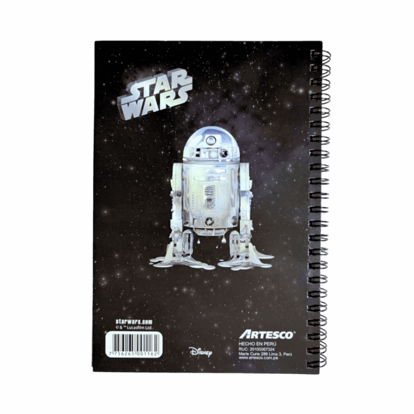 Libreta de Notas Star Wars - Doble Portada Anillada - Imagen 3