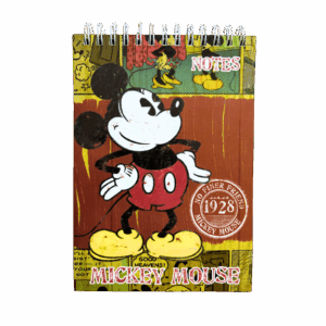 Libreta de Notas Mickey - Anillada vertical