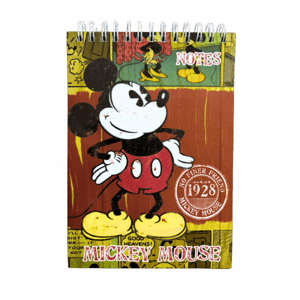 Libreta de Notas Mickey - Anillada vertical