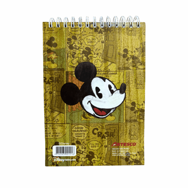 Libreta de Notas Mickey - Anillada vertical - Imagen 2