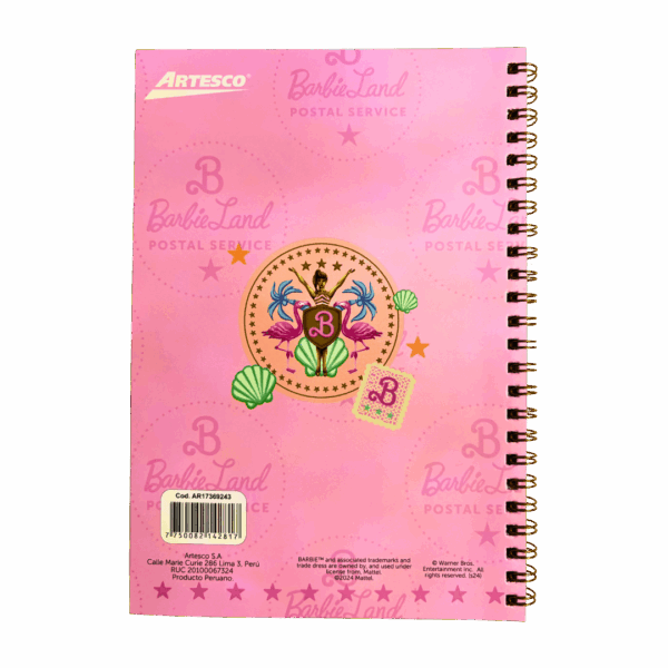 Planner Barbie A5 - Anillado - Imagen 2