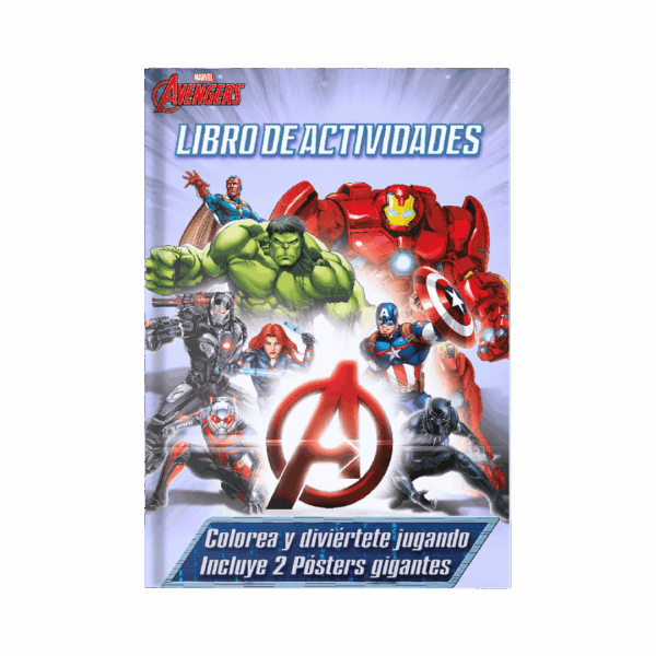 Avengers Libro de Actividades y Coloreo
