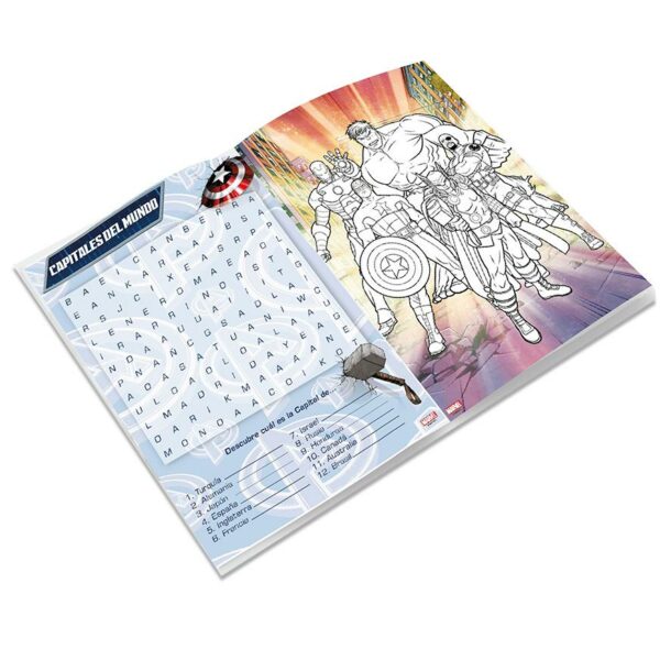Avengers Libro de Actividades y Coloreo - Imagen 3