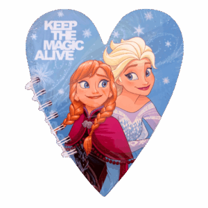 Libreta de Notas Frozen Corazón (2)