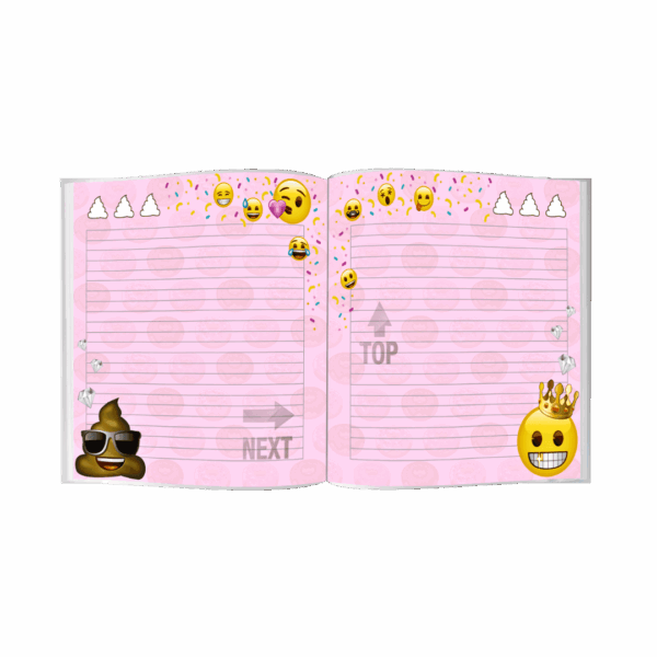 Libreta de Notas Emoji - Empastada cuadrada con imán (2) - Imagen 2