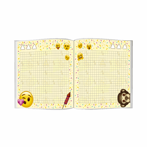 Libreta de Notas Emoji - Empastada cuadrada con imán (2) - Imagen 3