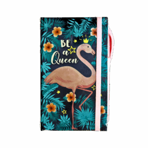 Bom Dia Agenda con liga - Flamingo + Bolígrafo Trimax
