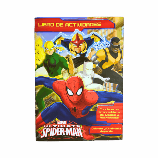 Spiderman Libro de Actividades + 12 Plumones - Imagen 2