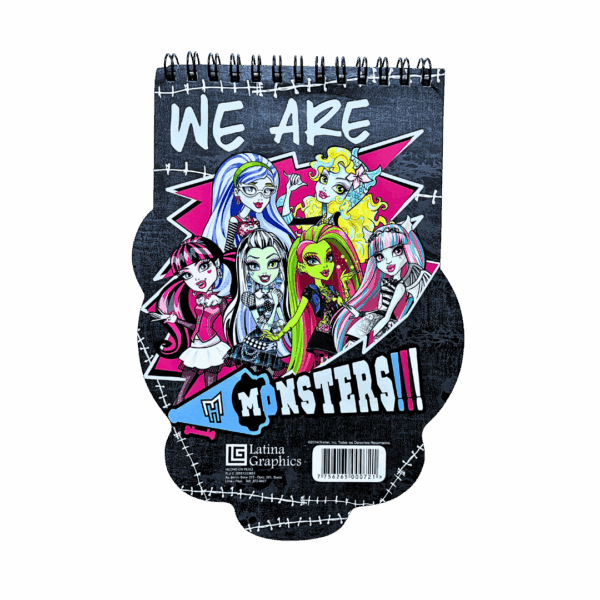 Libreta de Notas Monster High - Calavera (3) - Imagen 2