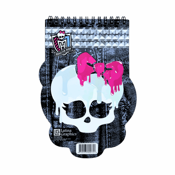 Libreta de Notas Monster High - Calavera (4) - Imagen 2