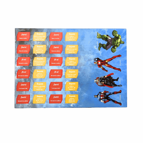 Libro de Actividades Avengers + Tablero de juegos - Imagen 4